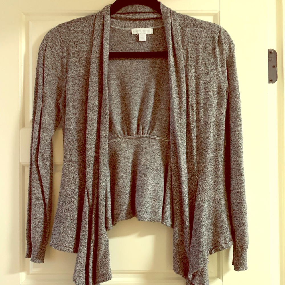 Grey cardigan